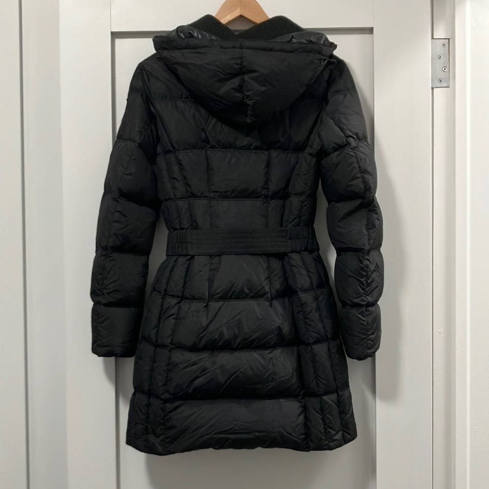 Add Down Puffer Jacket With Removable Hood And Be… - image 2